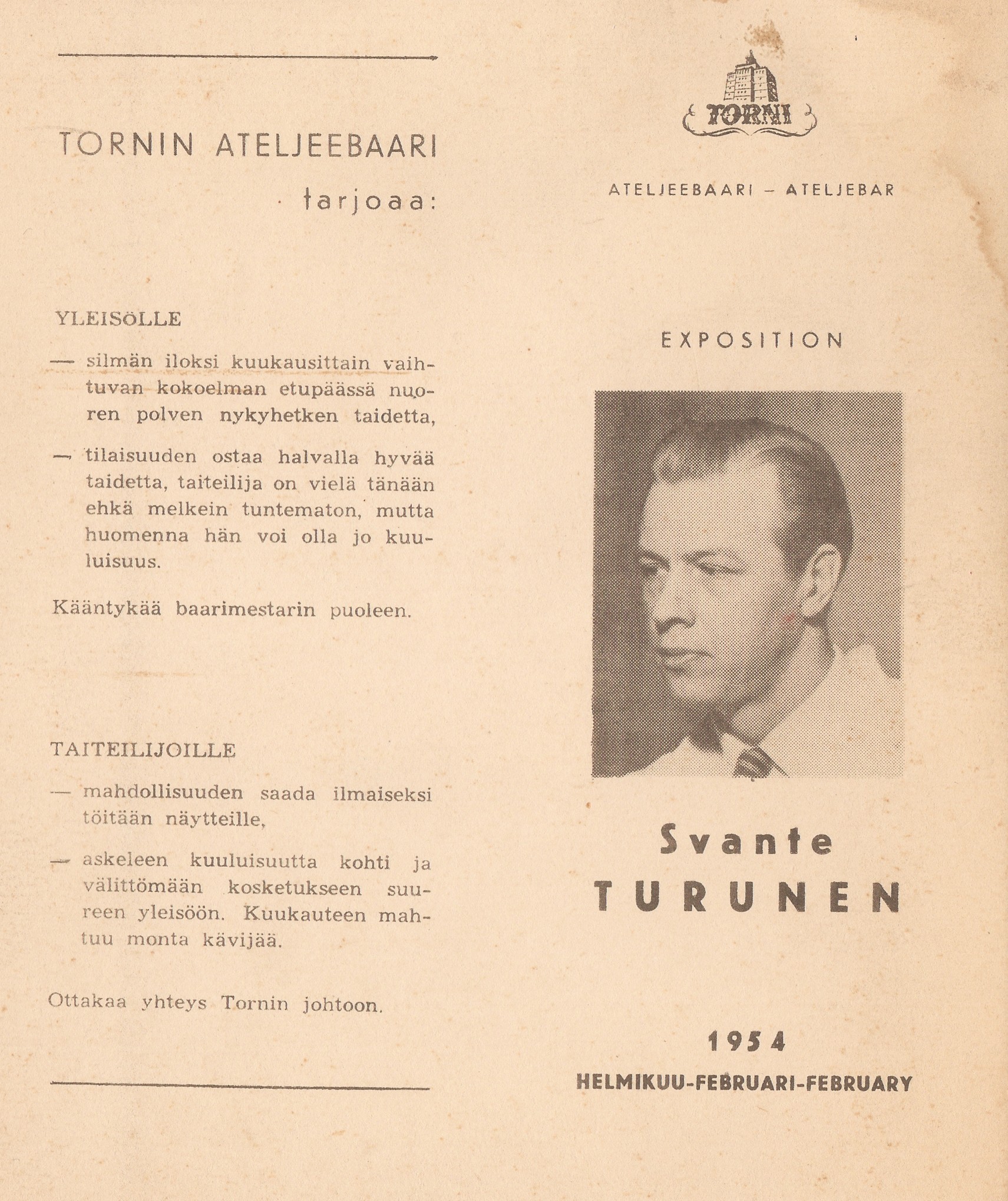 83 - Hotelli Tornin nÃ¤yttelyesite